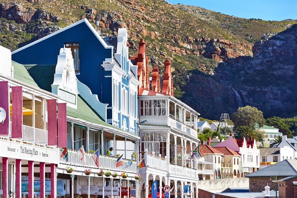 View of the shops in the main street of Simon's Town. (Getty Images)
