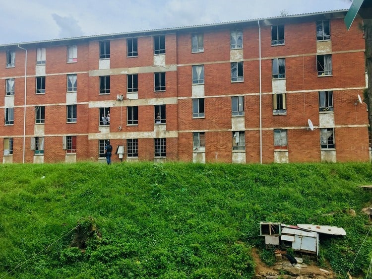 The infamous Block 52 at Glebelands hostel in Umlazi, where a string of murders and other crimes took place between 2014 and 2016.