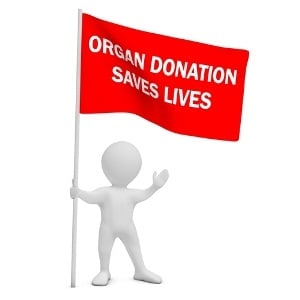 Organ donation saves lives from Shutterstock