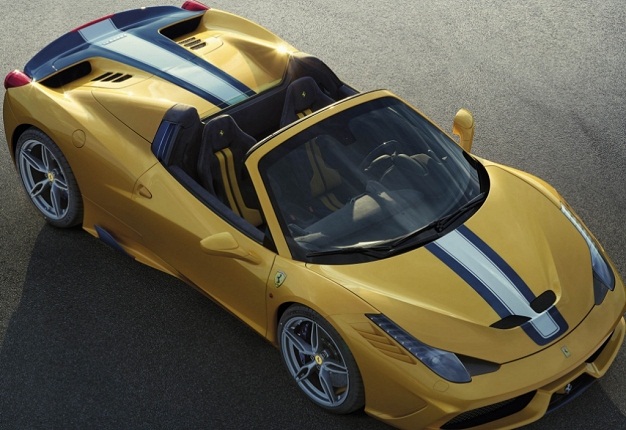 <b>FASTEST FERRARI CONVERTIBLE YET:</b> The 458 Speciale A V8 will have its debut at the 2014 Paris auto show as the most powerful road-going Ferrari yet. <i>Image: Ferrari</i>