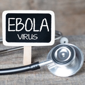 Ebola virus handwritten from Shutterstock