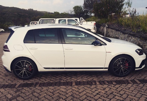 <b> SPOTTED IN SIMOLA: </b> Ahead of its local launch in July, journalist Sean Parker spotted the Volkswagen GTI Clubsport at the Simola hillclimb. <i> Image: Wheels24 / Sean Parker </i>