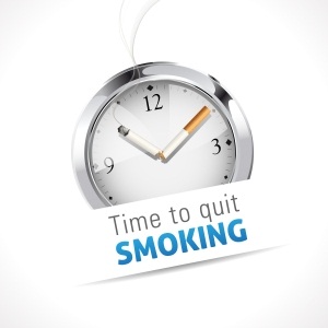 Time to quit smoking from Shutterstock
