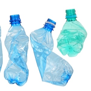 Used plastic bottles from Shutterstock