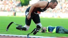 Could Oscar Pistorius compete under correctional supervision?