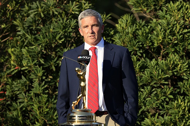 PGA Tour Commissioner Jay Monahan. (Photo by Sam Greenwood/Getty Images)