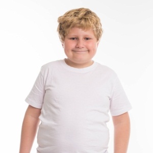 Fat kid from Shutterstock