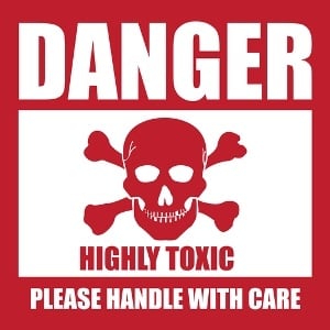 Highly toxic by Shutterstock