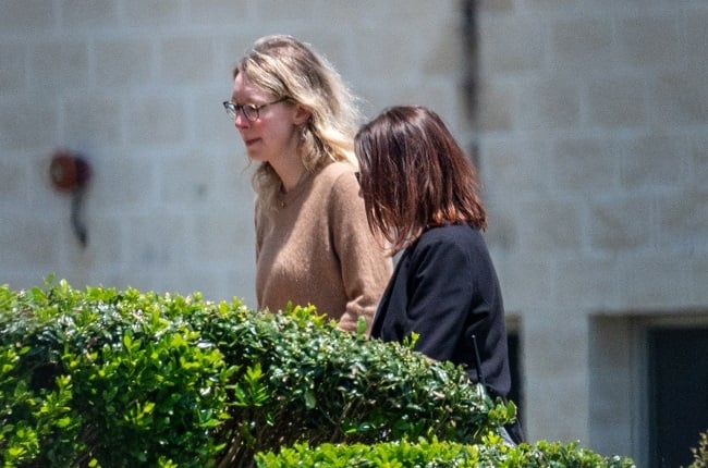 Elizabeth Holmes arrives at Federal Prison Camp in Texas. (PHOTO: Gallo Images/Getty Images)