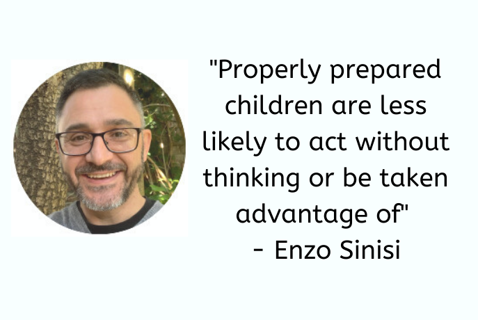 Psychoanalyst and founder of Therapy Route, Enzo Sinisi. 