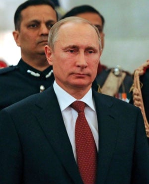 Russian President Vladimir Putin. (Novosti Kremlin, Mikhail Klimentyev, AP)