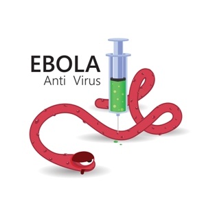 Ebola virus with syringe from Shutterstock 