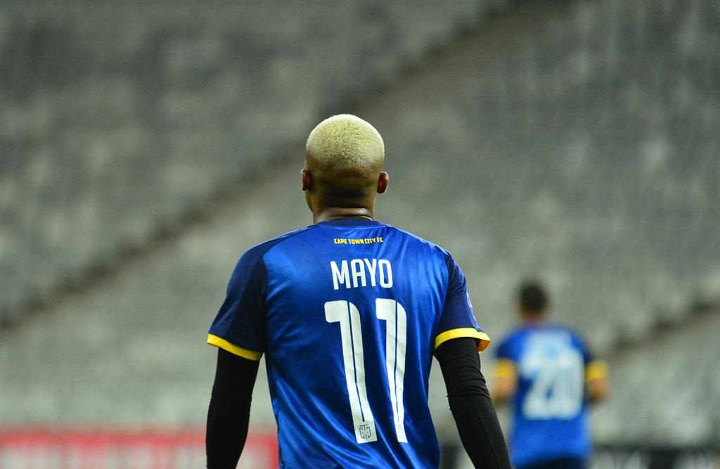 Khanyisa Mayo is believed to be a target for Mamelodi Sundowns. (Photo by Grant Pitcher/Gallo Images)