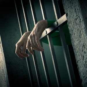 Prison bars from Shutterstock