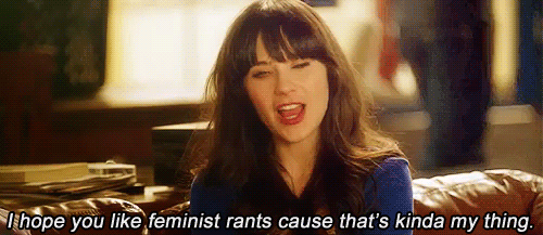 gif,lol,funny,feminism,new girl,male,feminism,funn