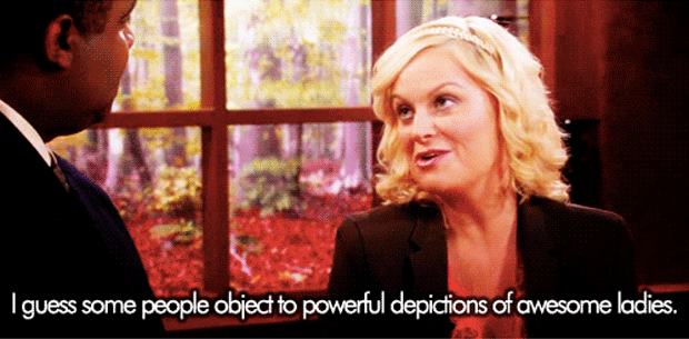 gif,lol,funny,feminism,parks and rec,parks,recreat