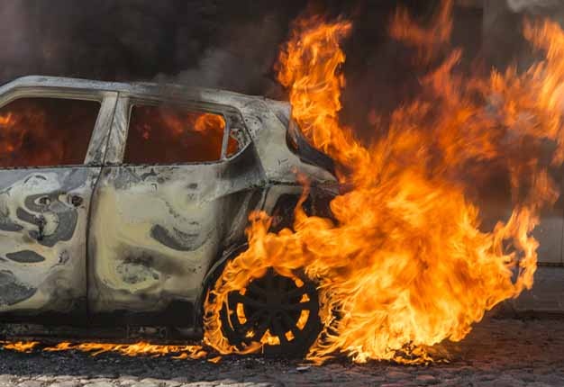 <B>KNOW THE SIGNS:</B> Make sure you check your car regularly and look for any signs that might cause a fire. <I>Image:</I> 