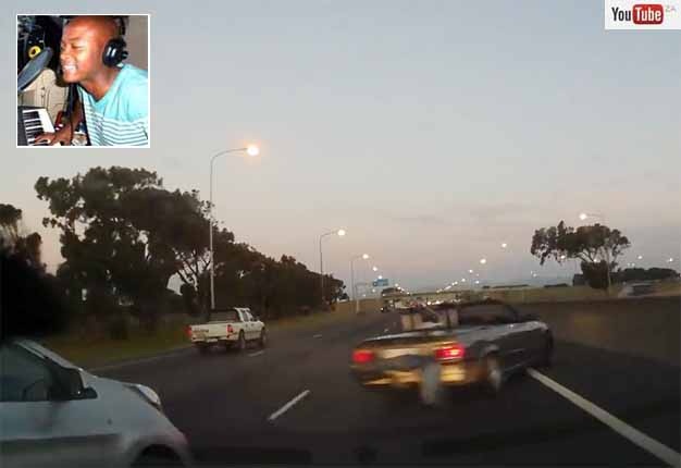 <b>RECKLESS DRIVING IN THE CAPE:</b> A horror crash on the N2, Cape Town led to the death of Cape Town actor Thabang Sidloyi. <i>Image: YouTube</i>