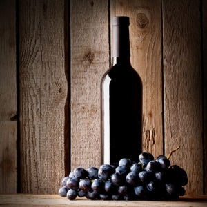 Bottle of wine from Shutterstock