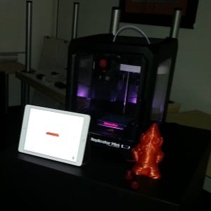 3D printing devices from MakerBot on show in South Africa. (Gareth van Zyl)