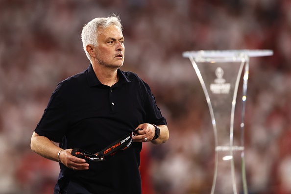 Jose Mourinho could be in trouble after swearing at the match referee in the cark park following Roma's UEFA Europa League final defeat to Sevilla. 