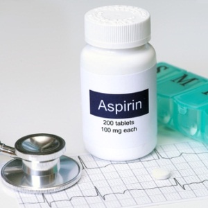 Aspirin container from Shutterstock 