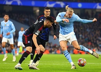 Haaland on target as Man City cruise into Champions League quarter-finals, Madrid edge past Leipzig