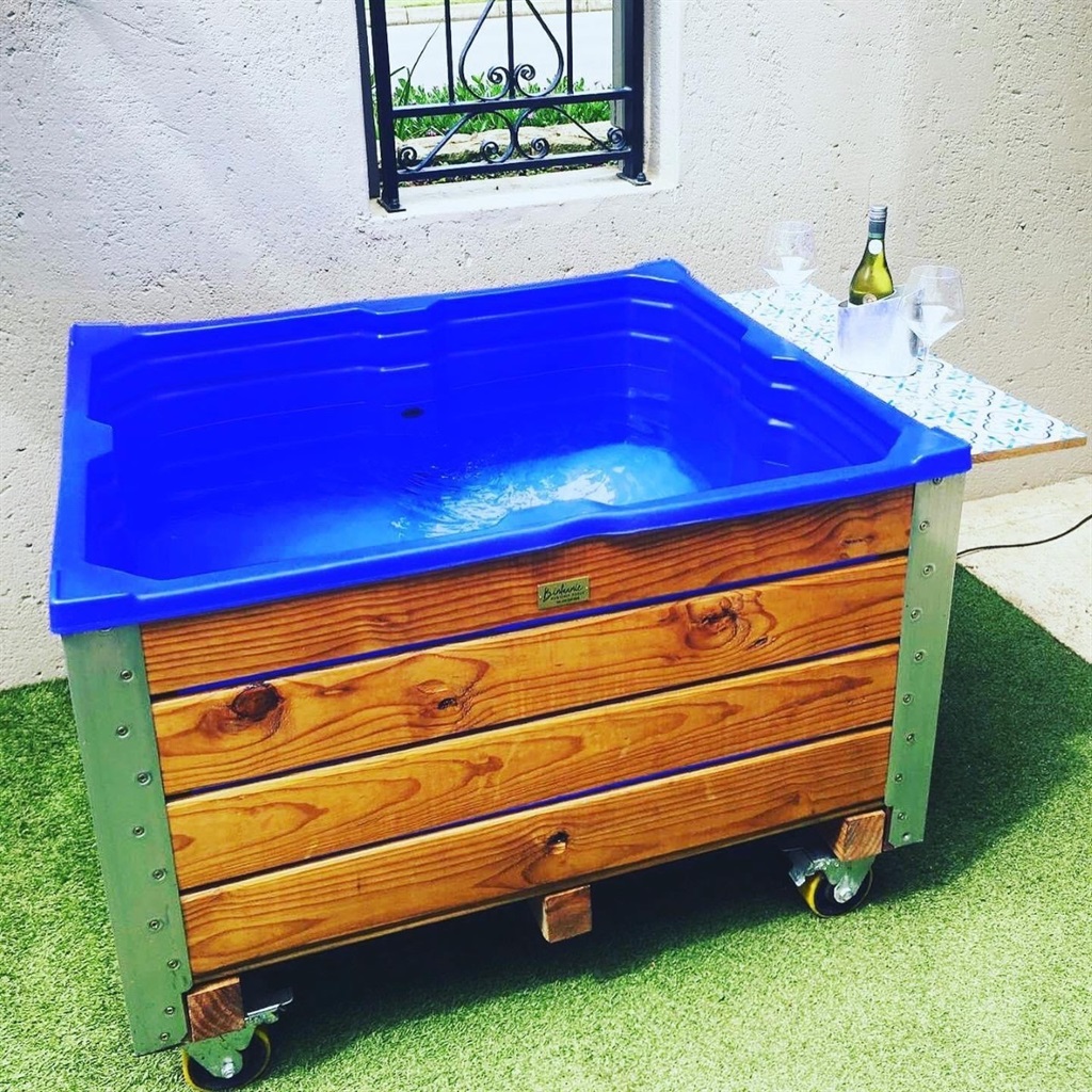 Portable pool south africa wine bin