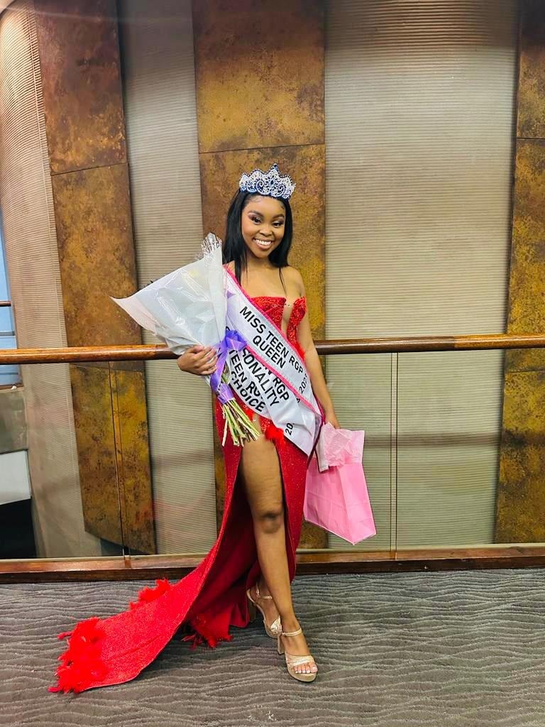 Lethabo Mekoa recently won Miss Teen RGP.  