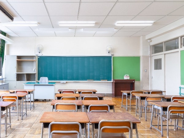 School desks. (Photo: Getty/Gallo Images) 