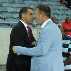 Roger de Sa and Eric Tinkler (Gallo Images)