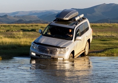 <b>OUT OF YOUR DEPTH?</b> With proper preparation, technique and vehicle maintenance, water-crossings can be great fun to tackle in your 4x4. <i>Image: Shutterstock/ Maxim Petrichuk</i>
