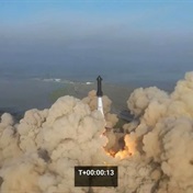 WATCH | SpaceX's Starship rocket successfully launched on first test flight, then explodes