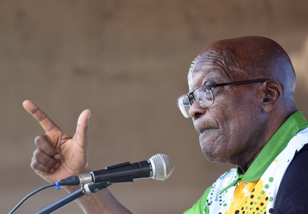 Former president Jacob Zuma aims to challenge the ANC. 