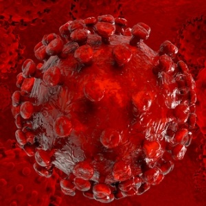 HIV virus from Shutterstock