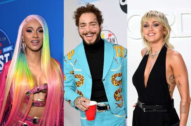 It's important to have a solid, memorable name if you want to have a successful show business career like Cardi B, Post Malone or Miley Cyrus. So, if you're born with a dud moniker, it might not hurt to change it. (CREDIT: Gallo Images / Getty Images)