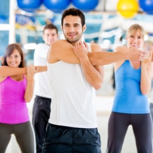 Fitness class from Shutterstock