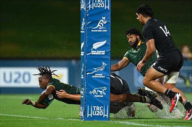 Sport | Junior Springboks battle adverse weather to earn thrilling draw against New Zealand