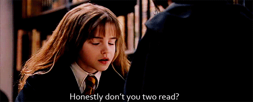 hermione,gif,funny,books,read,emma watson