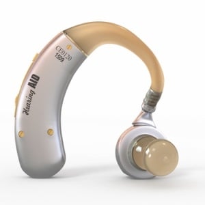 Hearing aid from Shutterstock