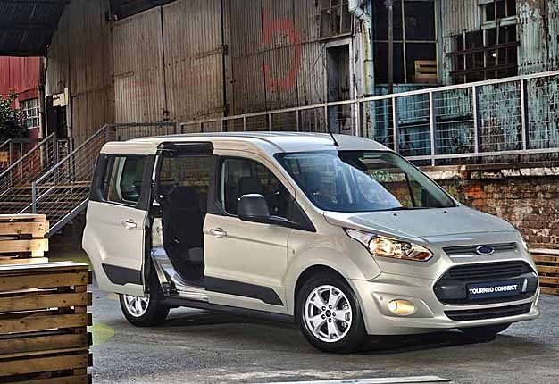<b>FORD VANS FOR EVERY USE:</b> Think of the Ford Transit and you think 'white van man', right?   Not any more - the 2015 Transit Connect and Tourneo Connect have something for all buyers. <i>Image: Ford SA</i>
