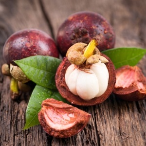 Mangosteen fruit from Shutterstock