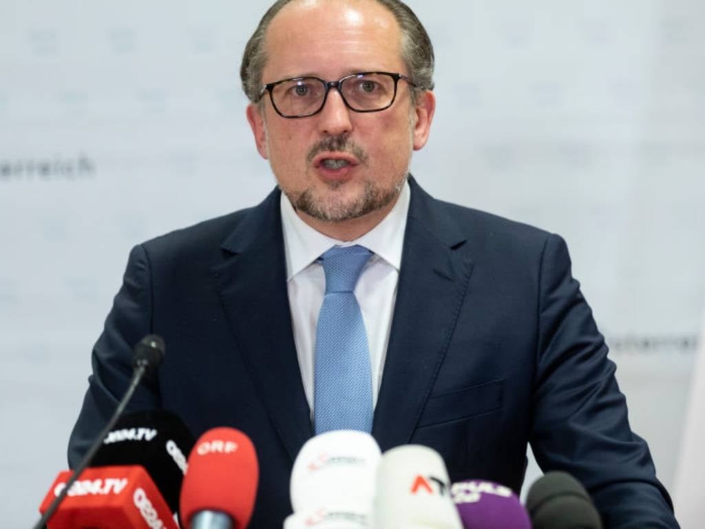 Foreign Minister Alexander Schallenberg.