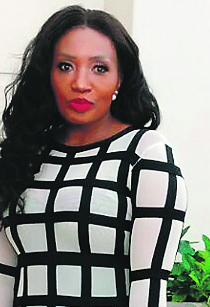 Sophie Ndaba, who is shocked by a rumour. 