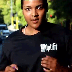 Yentl Barros from Health24 during her 12km training run for the Two Oceans Marathon.