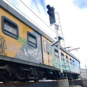 Train services may be impacted by Eskom load shedding. (Duncan Alfreds, Fin24)