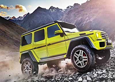 <strong>RUGGED AND POWERFUL:</strong> The developers of the Mercedes-Benz G 500 4x4²  think they have a winner. <em>Image: Supplied</em>