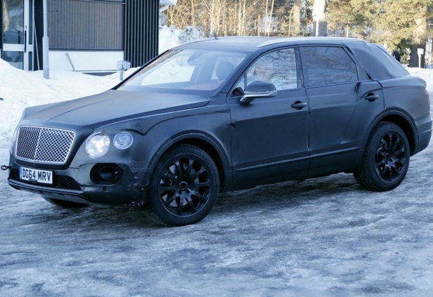 <b>HEADED FOR GENEVA:</b> The new Bentley Bentayga SUV could make its debut at the 2015 Geneva auto show in March. <i>Image: Automedia</i> 