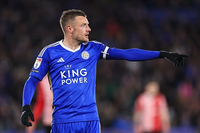 Jamie Vardy has been a stalwart for Leicester City over the years. (Robbie Jay Barratt - AMA/Getty Images)