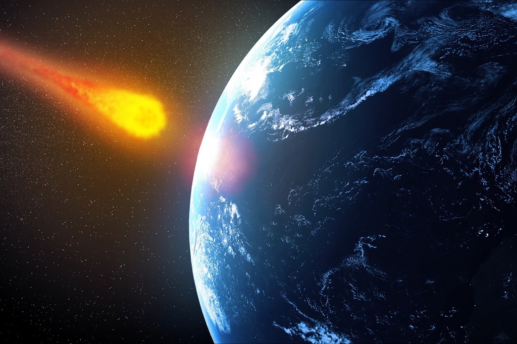 Scientists estimate that there's roughly a 1 in 100 chance of an asteroid larger than 460 feet (140 meters) across hitting the Earth every century. 